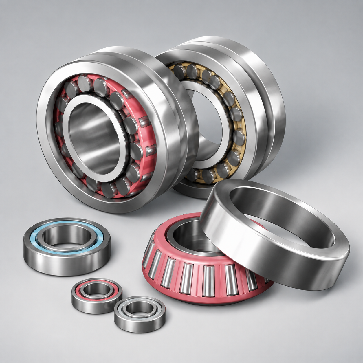 AOSN self-lubricating cylindrical roller bearing