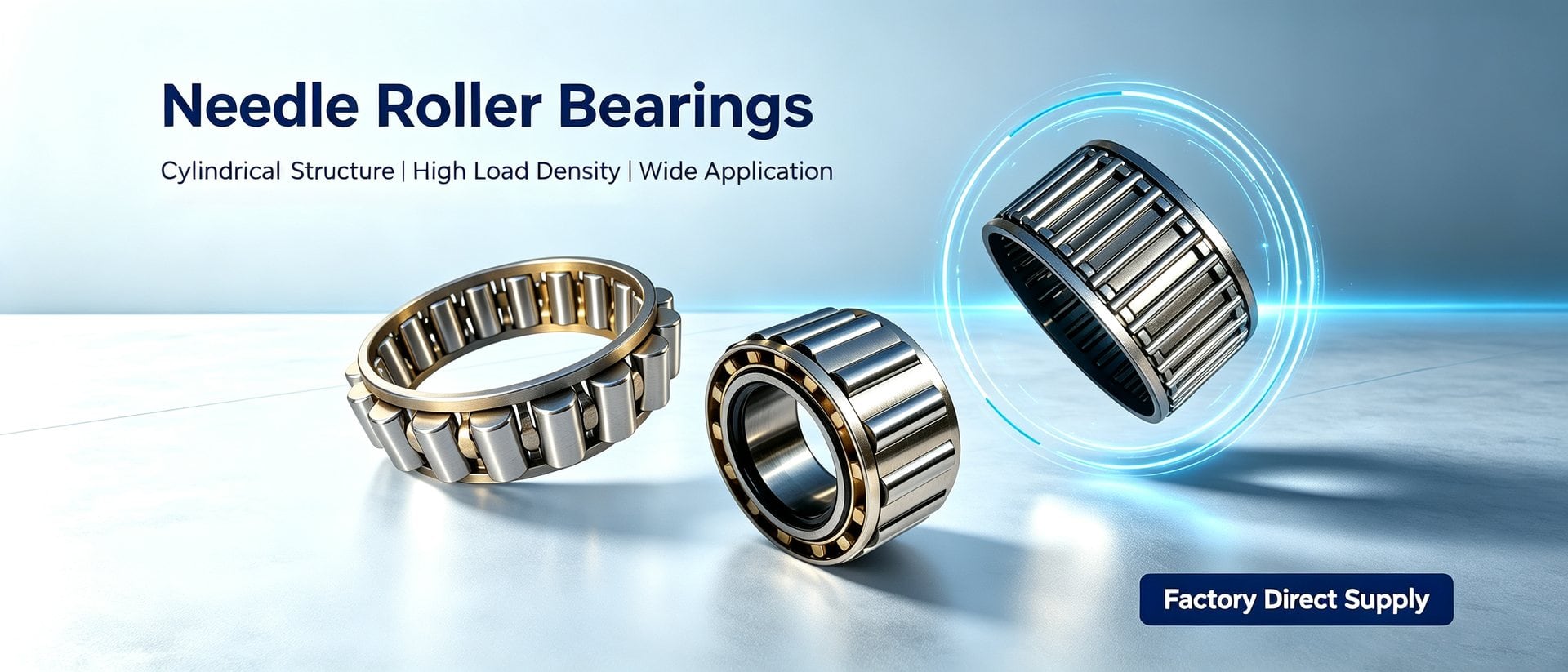 AOSN needle roller bearings for compact, high-load industrial applications