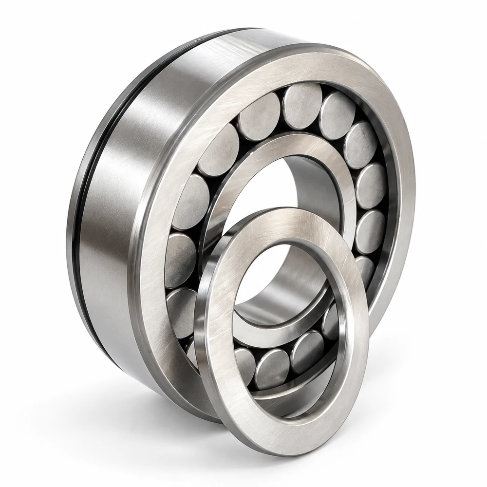 Full-complement cylindrical roller bearing — user-provided product image