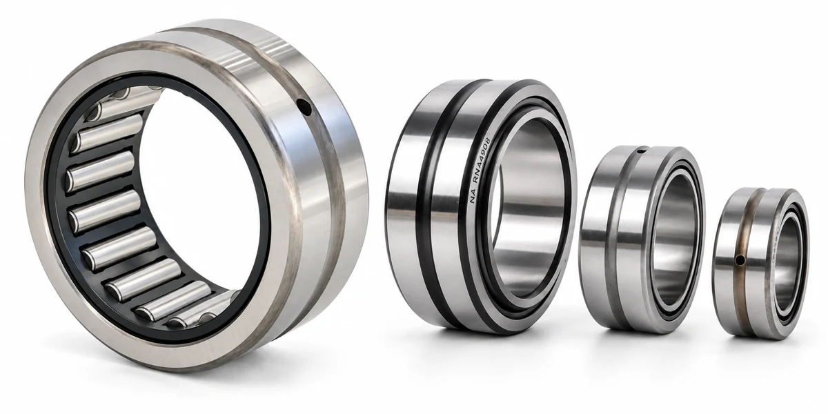 Machined-ring needle roller bearing series, representative product image
