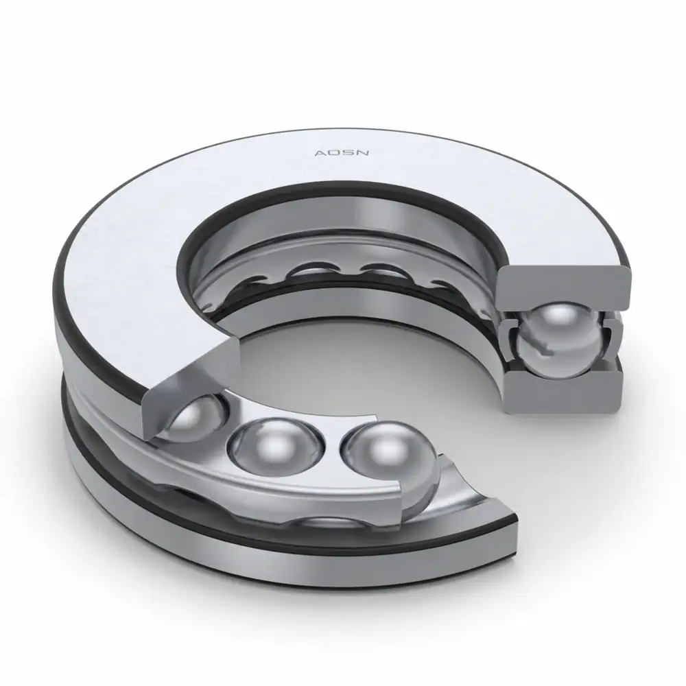 AOSN single direction thrust ball bearing cutaway