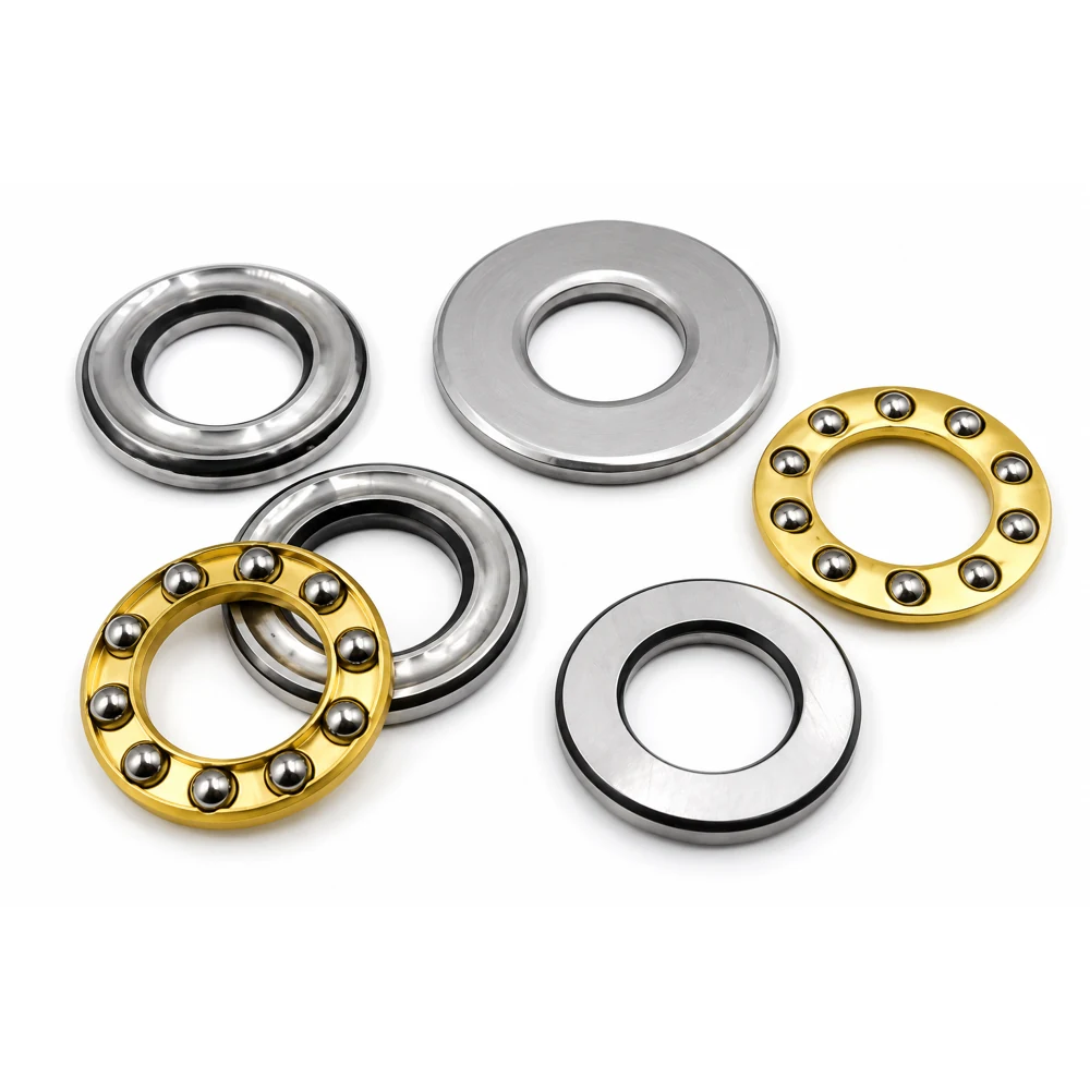 Thrust ball bearing brass cage and washers